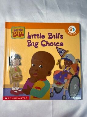 Vintage 2001 Little Bills Big Choice HC Book Nick Jr Book Club Kids Story